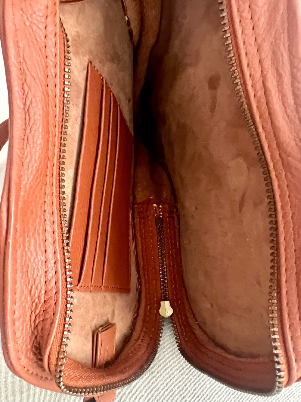 Orijin Culture Africa Fanny Pack Crossbody Bag Brown Full Grain Leather - Picture 3 of 5